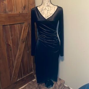 Black Velvet Dress